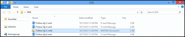 open eml files